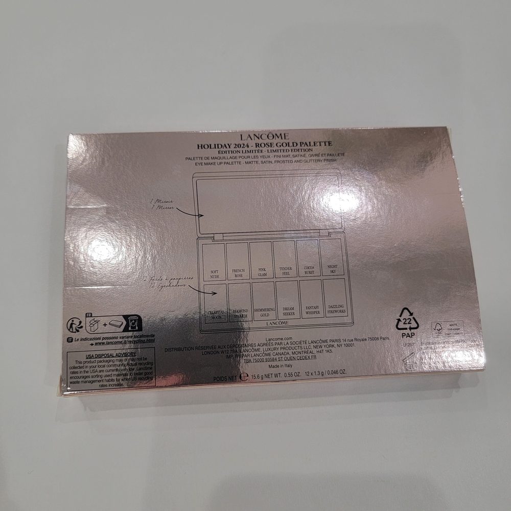 🆕️Lancome Holiday Rose Gold Eyeshadow Palette - Picture 4 of 4